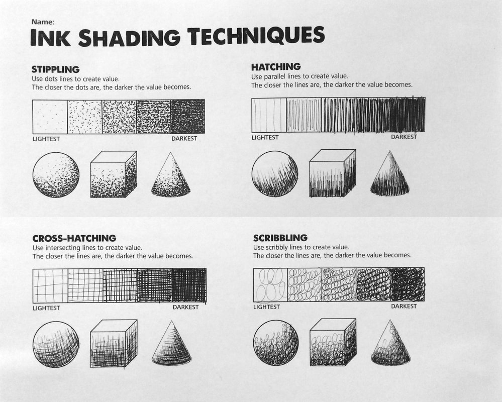 How to use Cross Hatching in drawing  Mrs Reds art shop